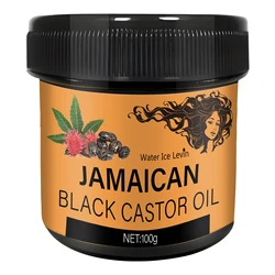 Moisturizing Hair Wax with Jamaican Black Castor Oil - Enhances Quality, Reduces Dryness, Fights Dandruff, - 1Pcs