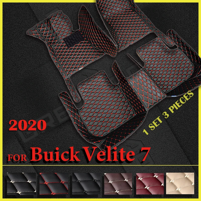 

Car Floor Mats For Buick Velite 7 2020 Custom Auto Foot Pads Automobile Carpet Cover Interior Accessories