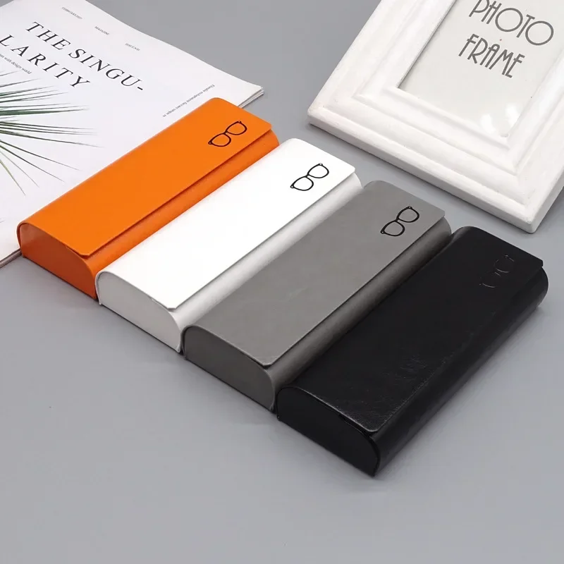 Male Female Retro Myopia and Hyperopia Glasses Case Small Fresh Student Portable Stress Resistant Case Eyeglass Box