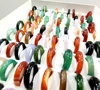 20/50/100Pcs Wholesale Agate Stone 6mm Wide Man Women Fashion Jewelry Rings 2