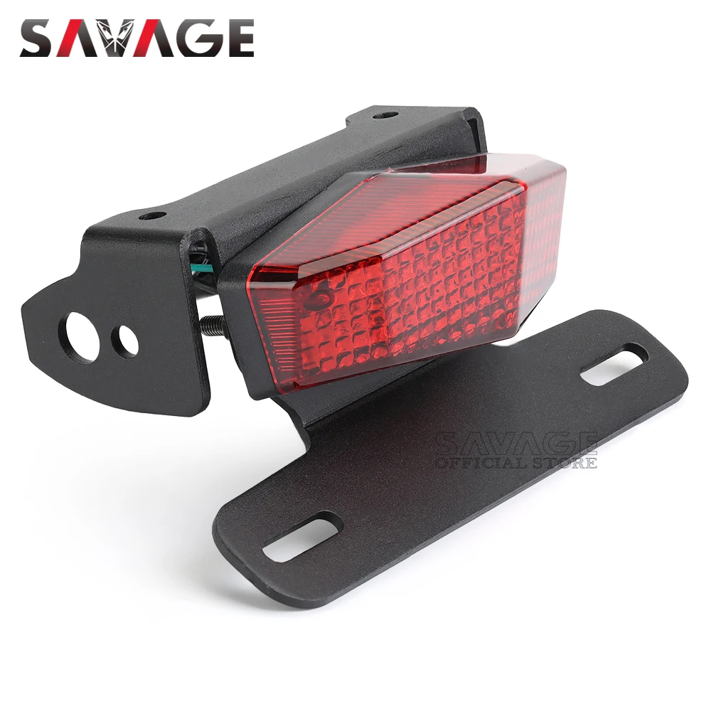 Support Plaque éliminateur D'aile Arrière Pour Suzuki GSX250R 2018-2024 - Noir Aluminium