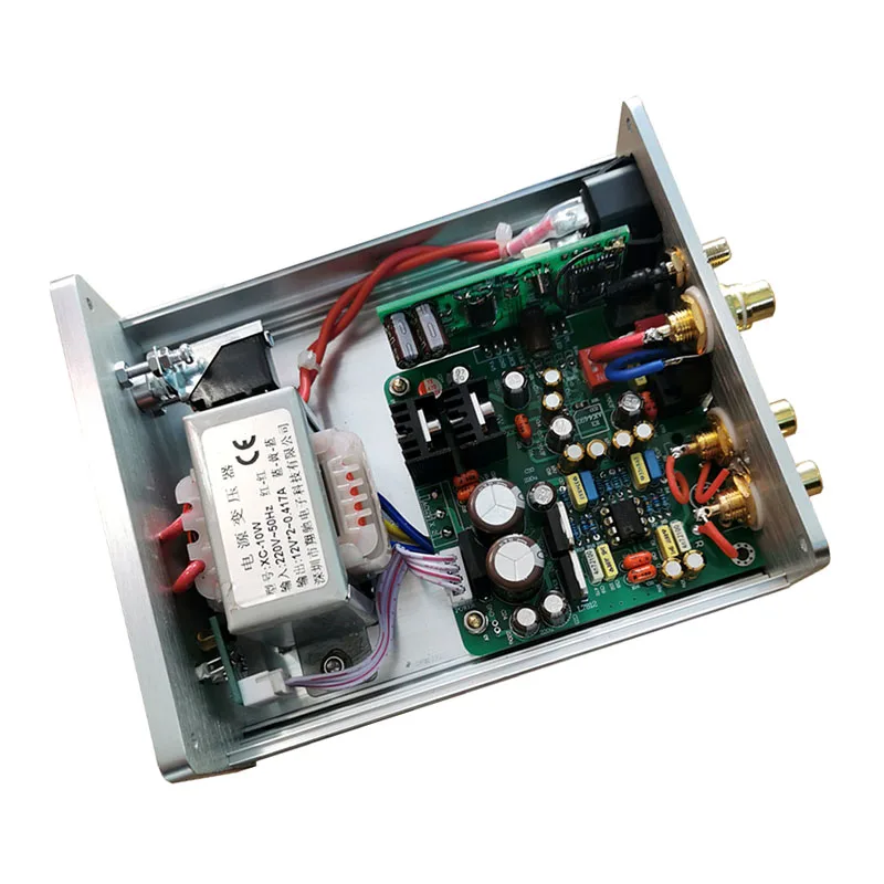 

DLHiFi AK4493 JRC2114D OPAMP Fiber Coaxial QCC5125 LDAC 5.1 Bluetooth Receiver Decoder With Aluminum Case HiFi DAC