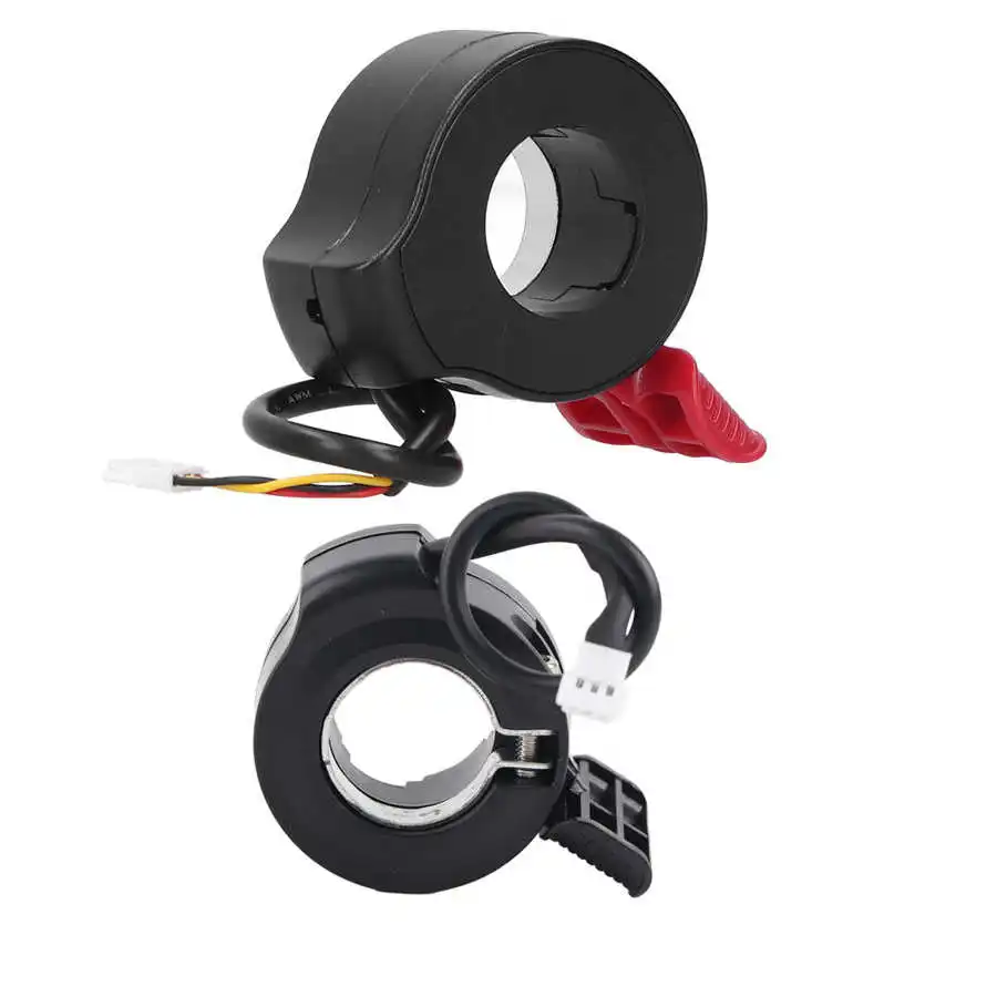 Electric Bike Throttle Electric Bike Parts Electric Scooter Parts Electric Scooter Thumb Throttle Accelerator Scooter Speed Finger Throttle Hall Sensor Accelerator Grip E-Bike