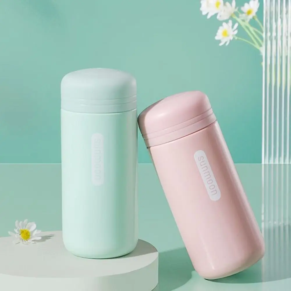 Portable 150ml Insulated Cup Mini Stainless Steel Water Bottle Large Capacity Leak-proof Travel Mug Drinkware
