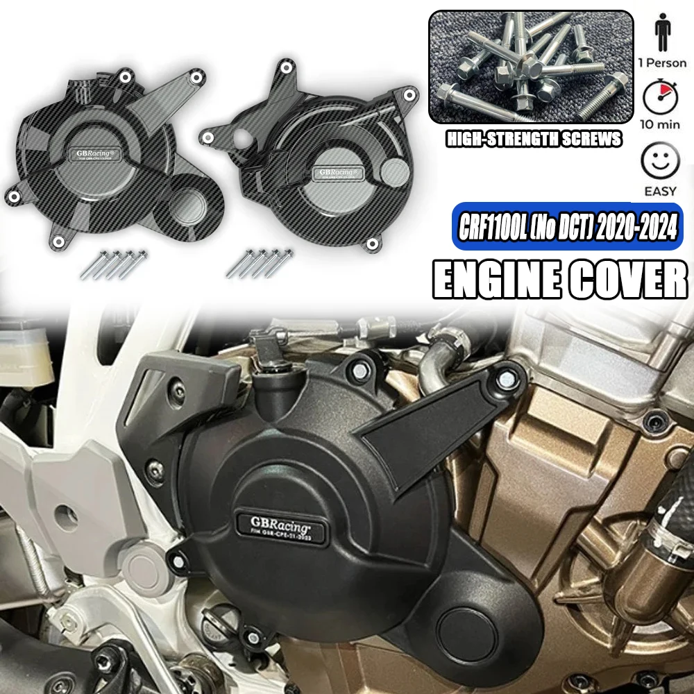 Engine Protection Cover for Africa Twin CRF1100L (No DCT) & Africa Twin CRF1100L Adventure Sport (No DCT) Motorcycle Engine Cover