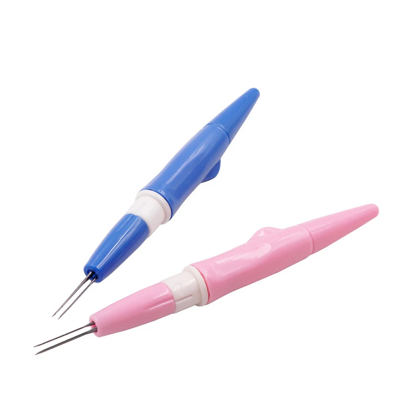 Outil De Poinçonnage Pour Feutre De Laine Avec Manche En Bois Massif