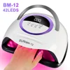 High Power UV LED Nail Art Lamp Professional Nail Dryer with Auto Sensor Nail Art Lamp for Fast Curing All Gel Dryer Tools 1