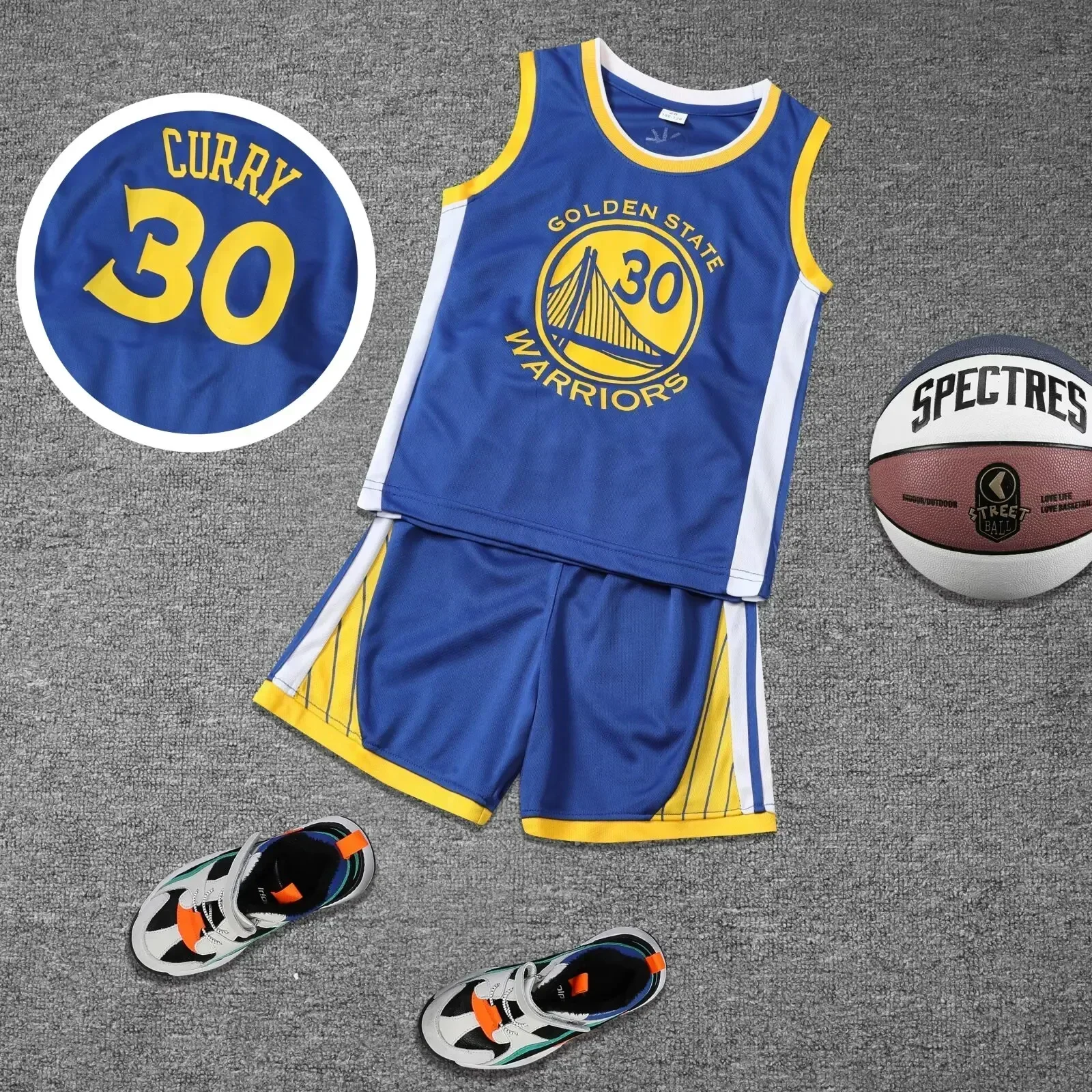 24/25 Children's clothing suit boy girl Basketball Jerseys set primary school jersey game team uniform training vest
