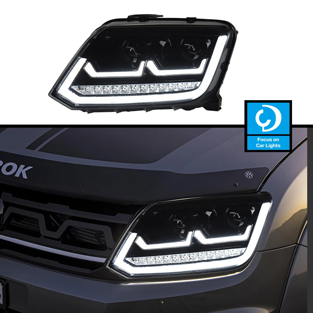 Car Front Headlight For Amarok Headlights 20102020 HeadLamp LED