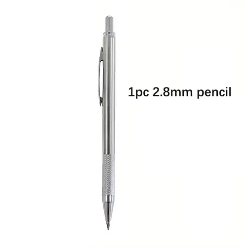 2.8mm Solid Woodworking Automatic Pencil Set with 2B Multicolor Lead Core Deep Hole Marking Architectural Design Marking Pen - Image 13
