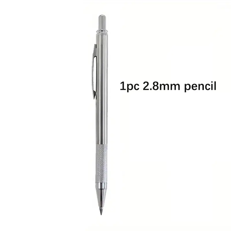 2.8mm Solid Woodworking Automatic Pencil Set with 2B Multicolor Lead Core Deep Hole Marking Architectural Design Marking Pen - Image 13