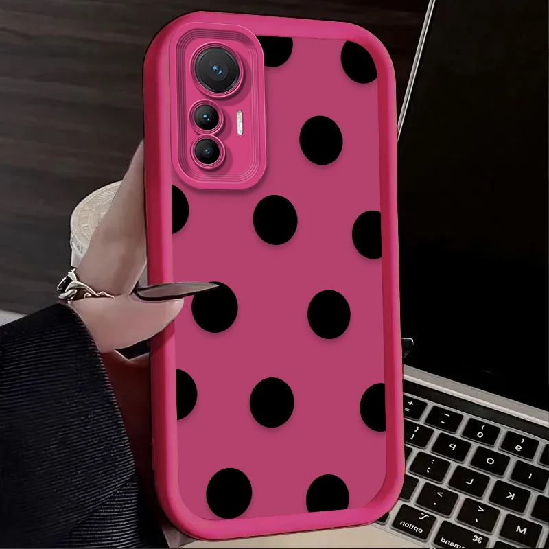 Chic Polka Dots Protective Phone Case Cover