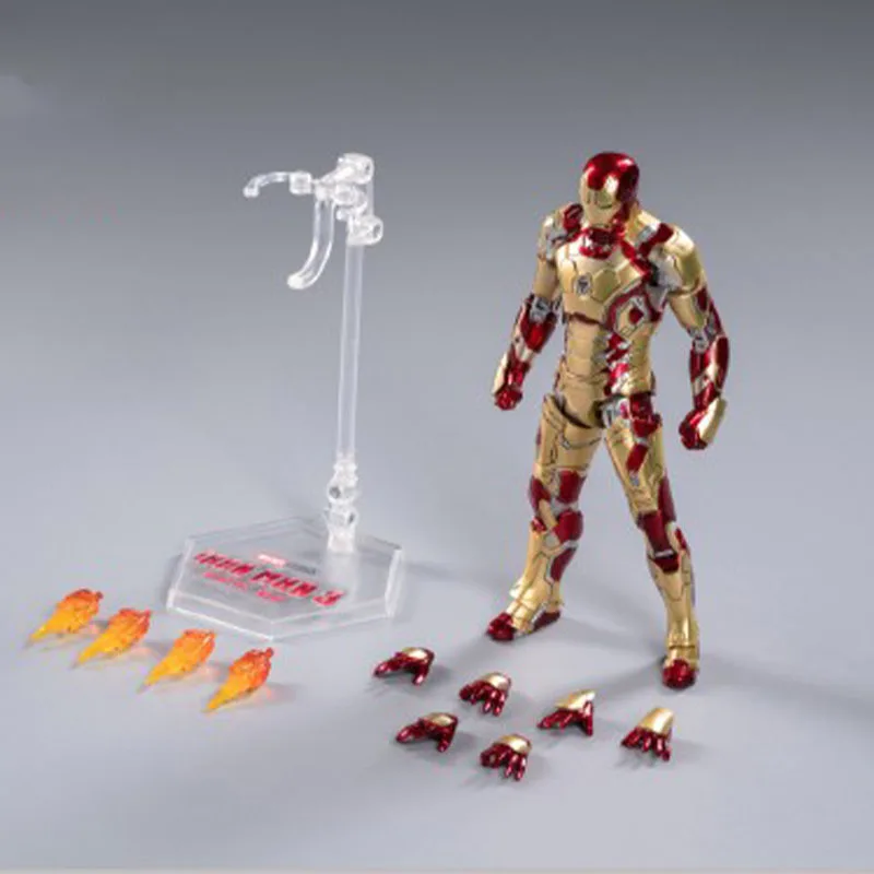 Marvel Avengers Infinity War Tony Stark Iron Man Action Figure toy Legends 15cm 