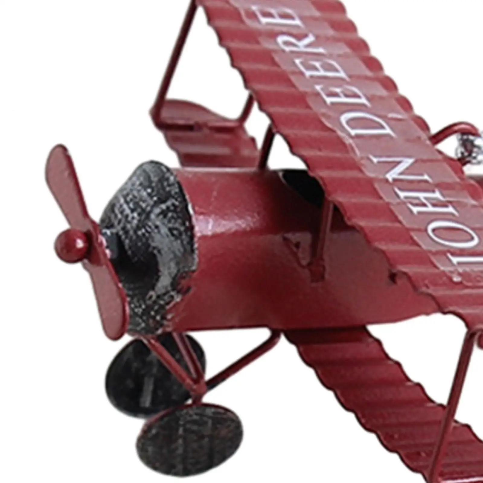 

Biplane Metal Model Ornament Hanging Decor Office Retro Bedroom Planes