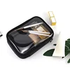 Women Makeup Bag Waterproof Clear PVC Travel Cosmetic Bags Case Travel Make Up Kit Bags for Men Toiletry Brush Organizer Pouch 2