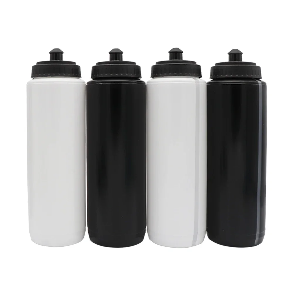 Ice Hockey Sports Bottle BPA Free Lacrosse Water Bottle For Soccer Equipment 1000ML Hockey Football Training Equipment