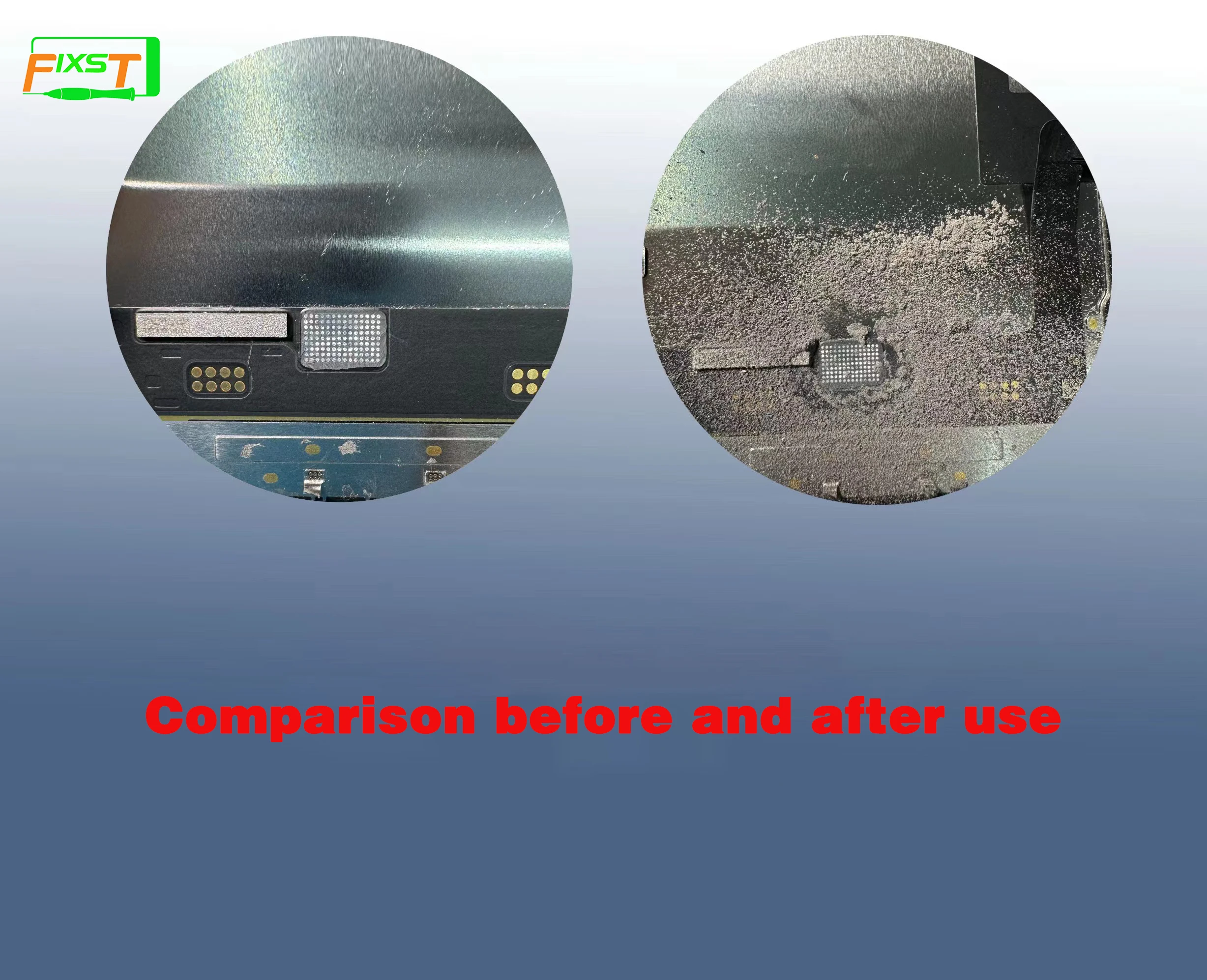 11-15 Series Screen IC Polishing Dust Blocking Stickers To Prevent Dust From Entering The Screen, Making It Easy To Clean