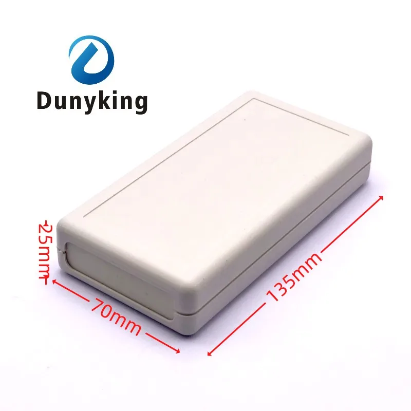 Plastic Cover Project Electronic Instrument Case Box without screws 134x70x25mm Wire Junction Boxes 1PCS