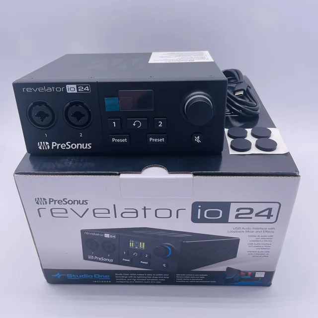 PreSonus revelator io 24 USBオーディオ Presonus Revelator io24 USB-C Audio Interface - Perfect Circuit
