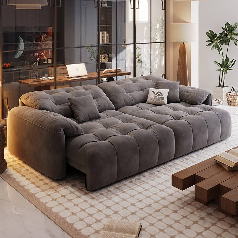 Luxury Living Room Sofas Large European Nordic Electric Modern