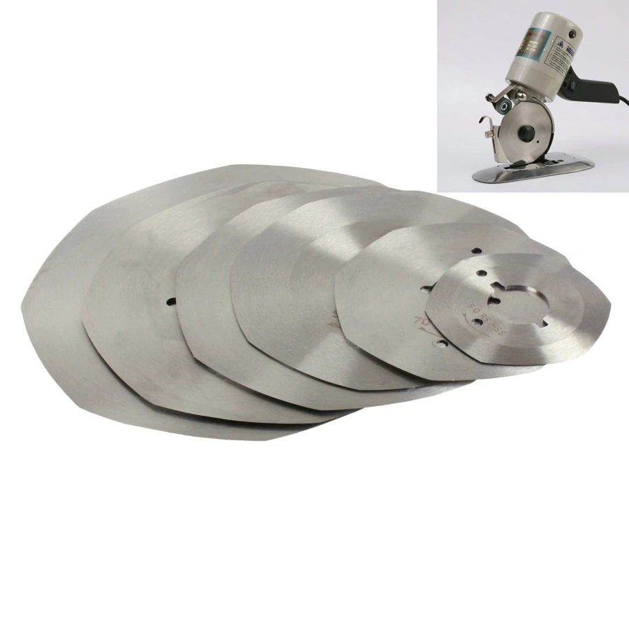 2PCS Alloy Steel Blade Circular Saw Blades Discs Cutter Fabric Cutting Machine Blade Tailor Shear Blade DIY Hand Tool