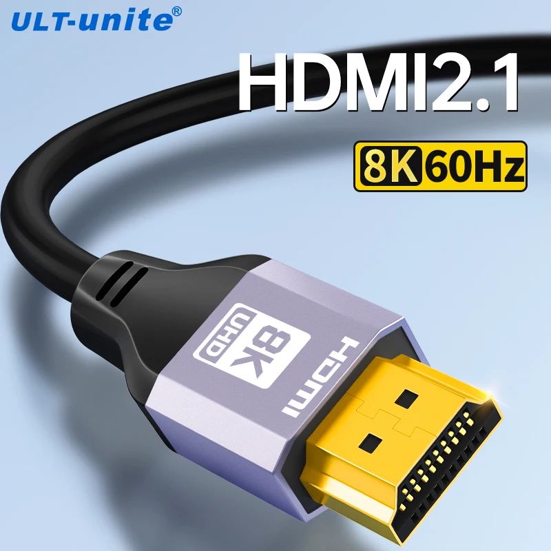 高速HDMIケーブル,デジタルケーブル,uhd,8k,5m, 4k,120hz,arc,hdcp,ps5 