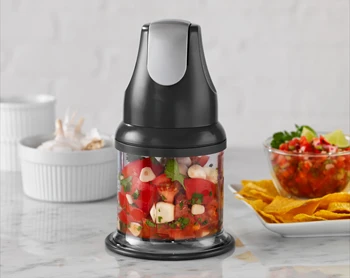 Vegetable Garlic Spice Chopper for Chopping, Mincing and Pureeing for Soups, Sauces, Condiments, Toppings, Dips and More 1