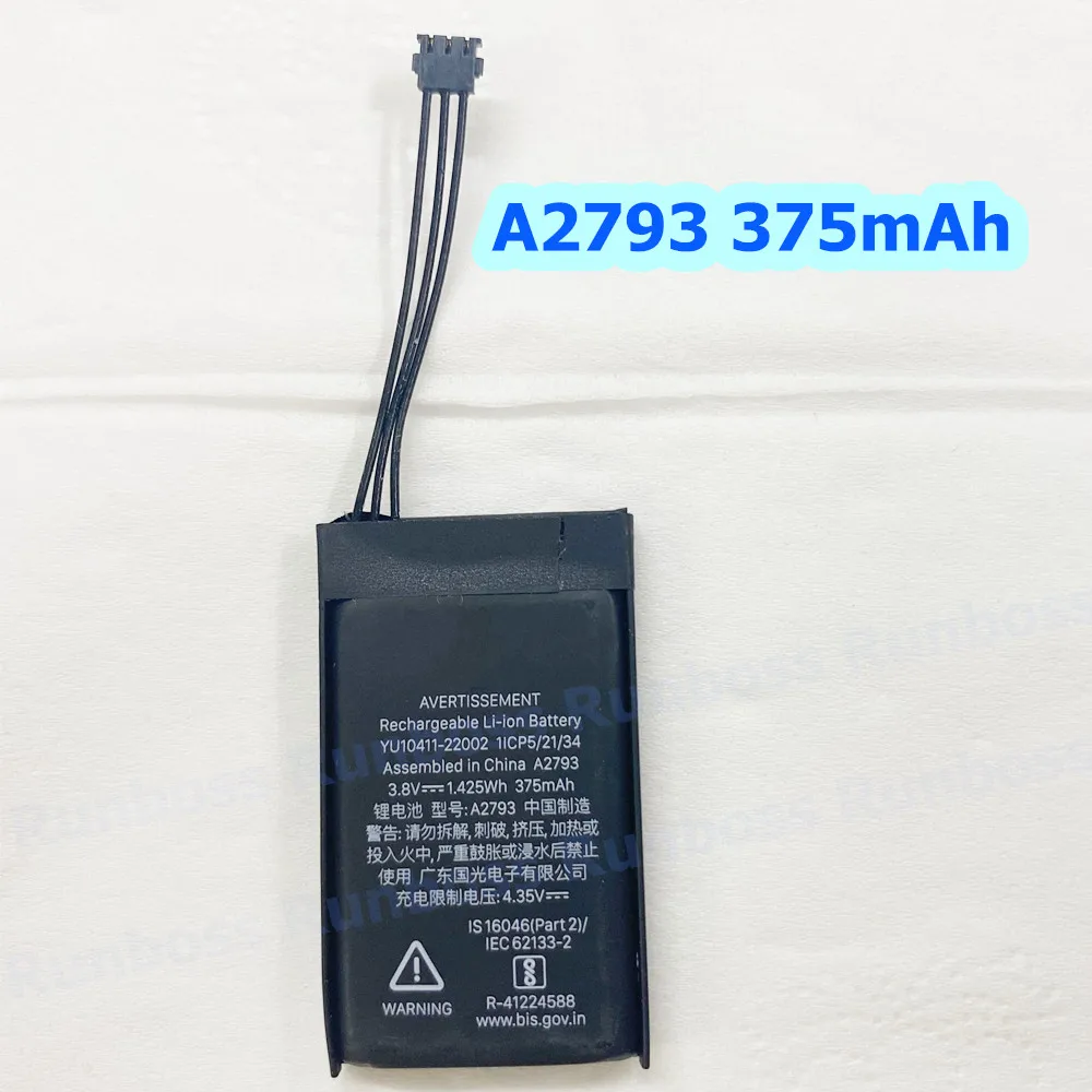 

Новый A2793 375mAh Сменный аккумулятор для Bluetooth наушников