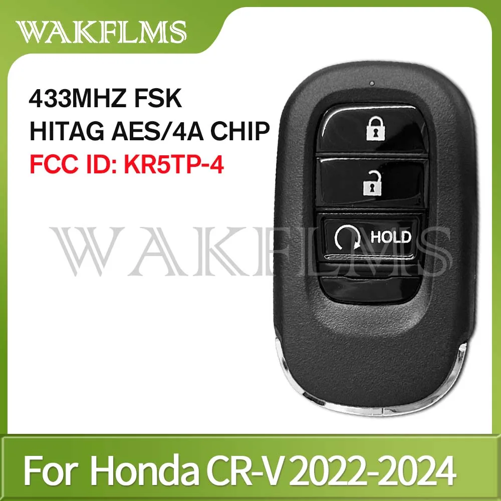 キーレスゴスマートリモートキー、4チップキー、433mhz、fcc id: KR5TP