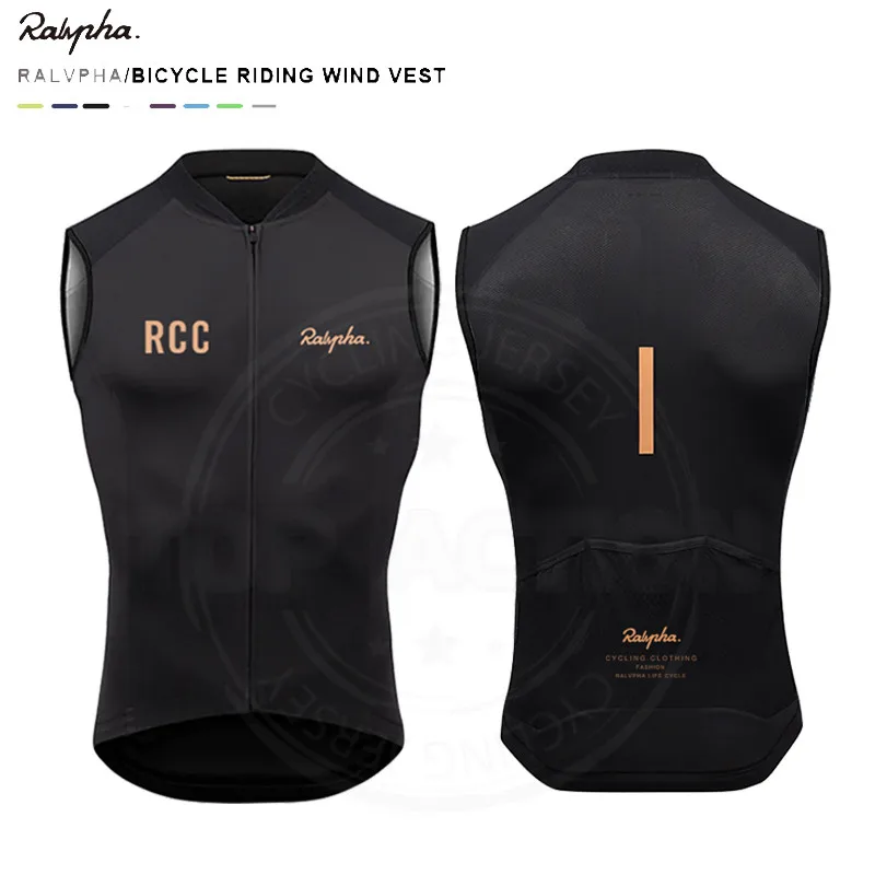 RCC Raphaful 남성용 사이클링 조끼, 민소매 방풍 사이클링 의류, 스포츠 자전거 질렛 자전거 저지 바람막이, MTB 시클리스모
