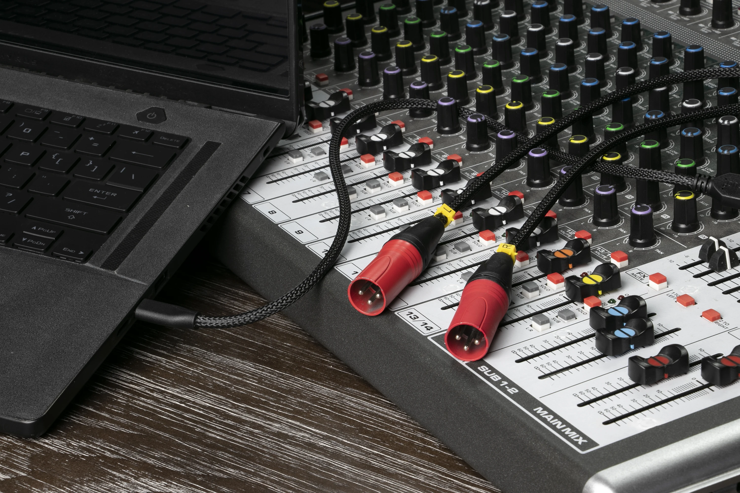 USB-C-auf-Dual-XLR-Audiokabel, Typ-C-Stecker auf 2 XLR-Stecker/Buchse, geflochtenes Stereo-Leistungsverstärkerkabel für Verstärker, Lautsprecher, Mischerkonsole – Detail 6