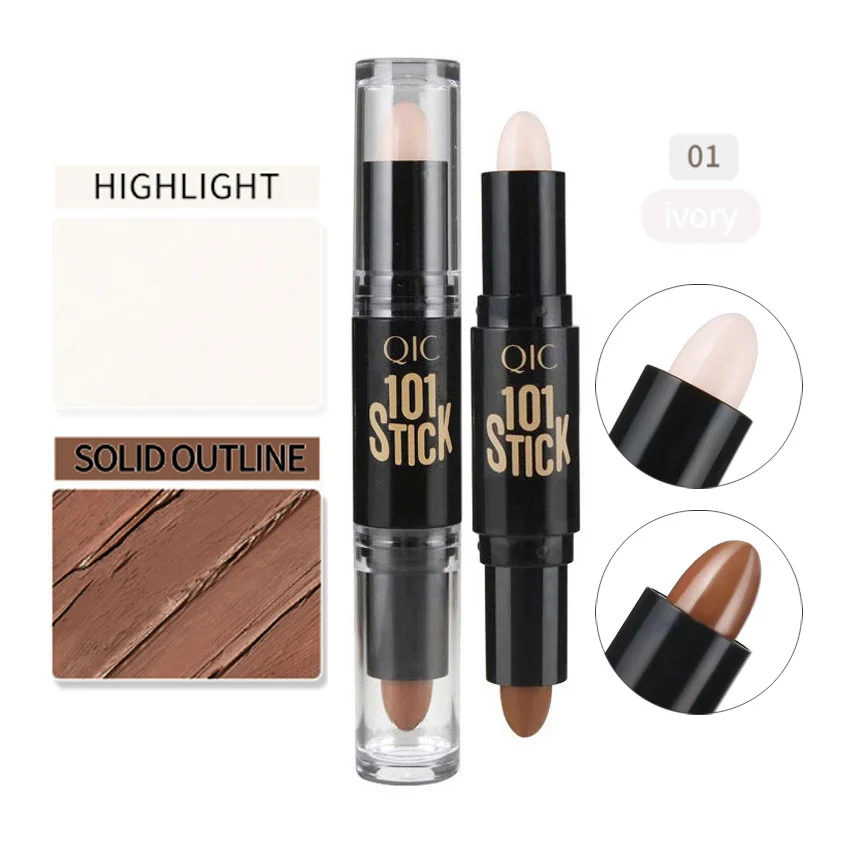 Penna Correttore Fondotinta Viso Correttore Per Occhiaie A Lunga Durata Evidenziatore Cremoso Contour Stick Cosmetici Trucco Illuminante