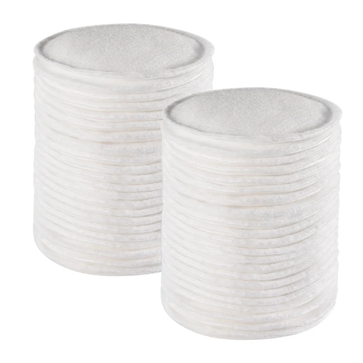 200Pcs 두꺼운 페이셜 코튼 패드 부드러운 피부 친화적인 메이크업 리무버 라운드 페이스 데일리 스킨케어 메이크업을 위한 대형 코튼 패드