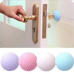 Butoir de porte en caoutchouc auto adhésif, protection murale, poignée de porte, pare chocs, 3 pièces 