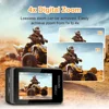 Ourlife Action Camera 5K30FPS 48MP EIS 2" IPS Dual Screen Optional 6 Filter Wireless Microphone WiFi Anti-shake Sport Cameras 5