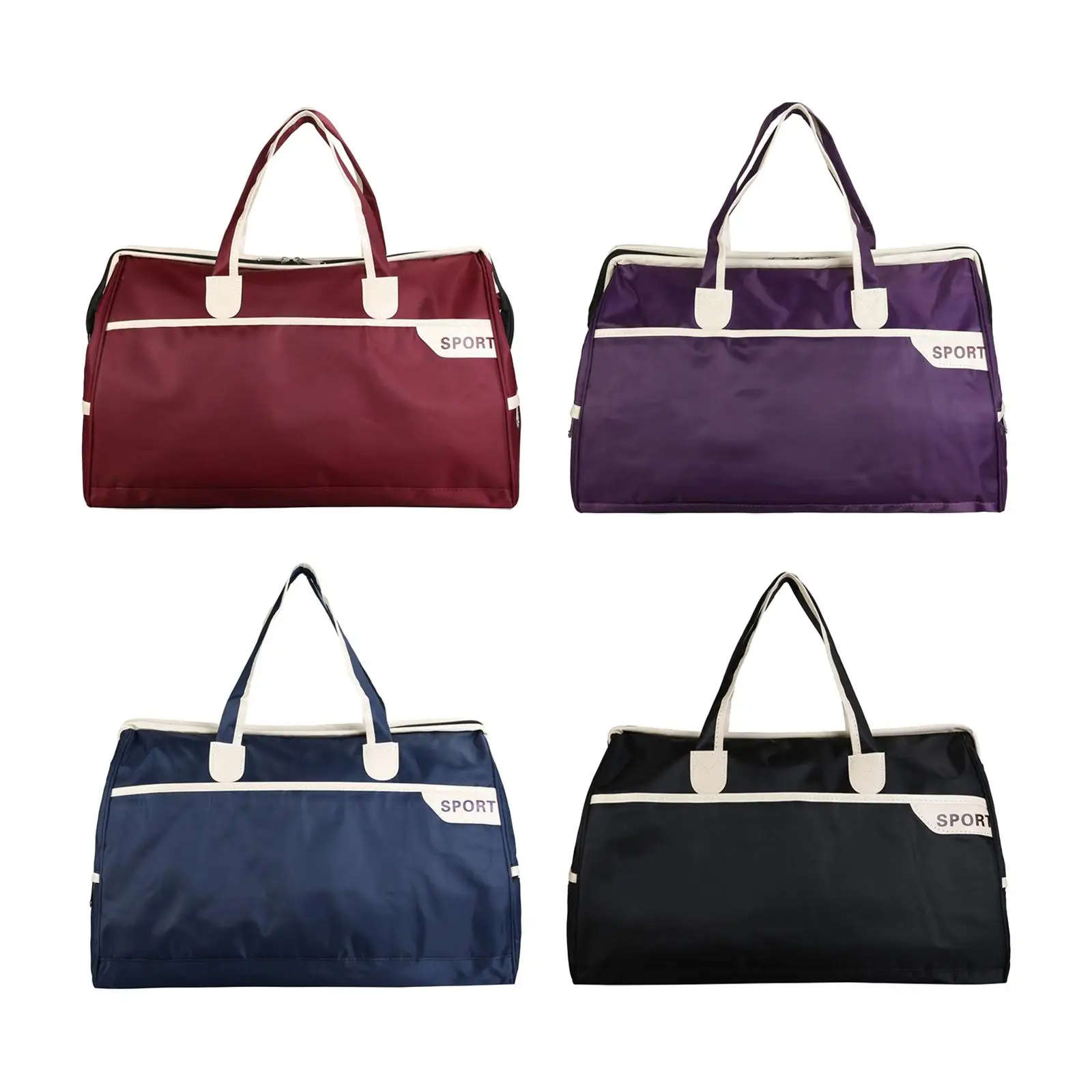 

Travel Duffel Tote Bag Portable Container Case Large Women Men Sports Gym Bag for Travel Hiking Weekend Training Business Trips