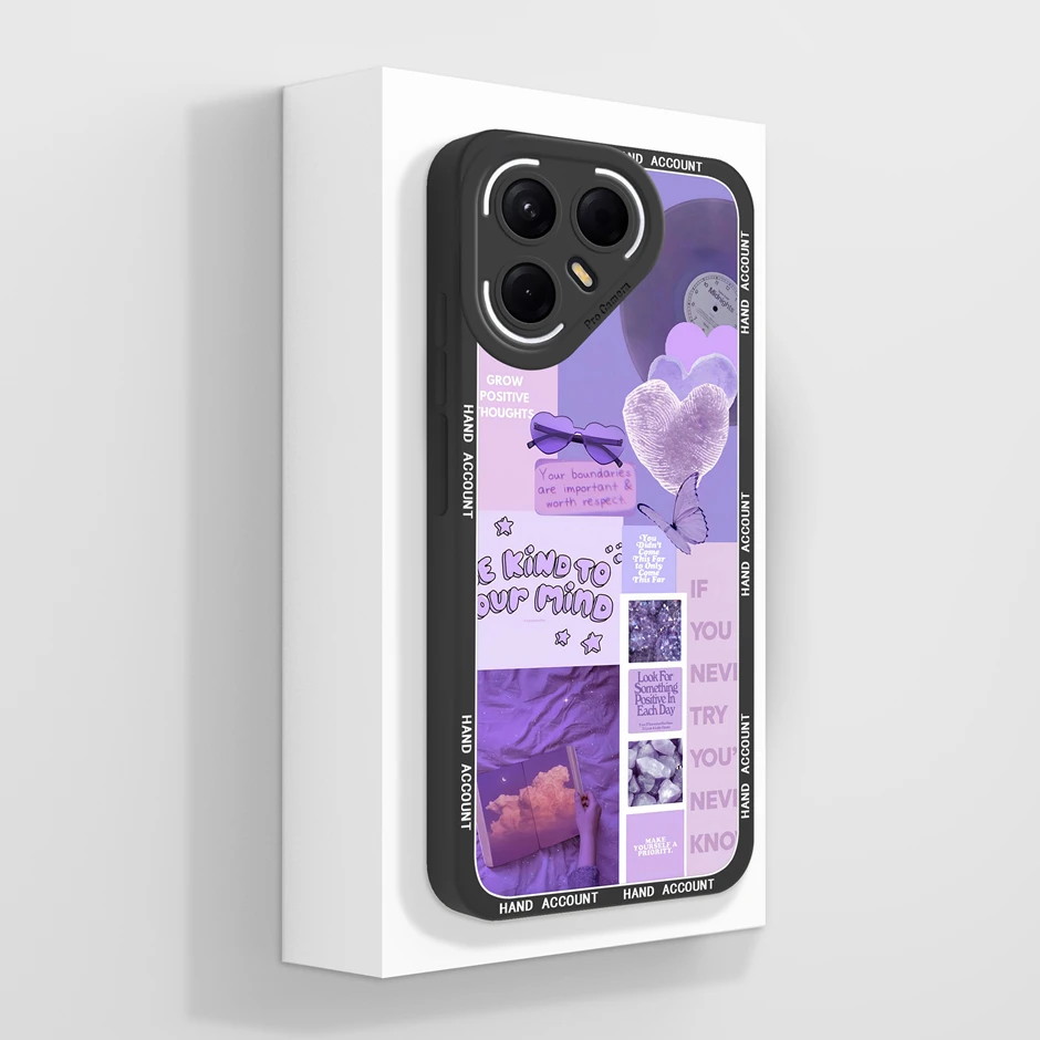 Artistic Oil Painting Style Soft Silicone Anti-Drop Phone Case Cover