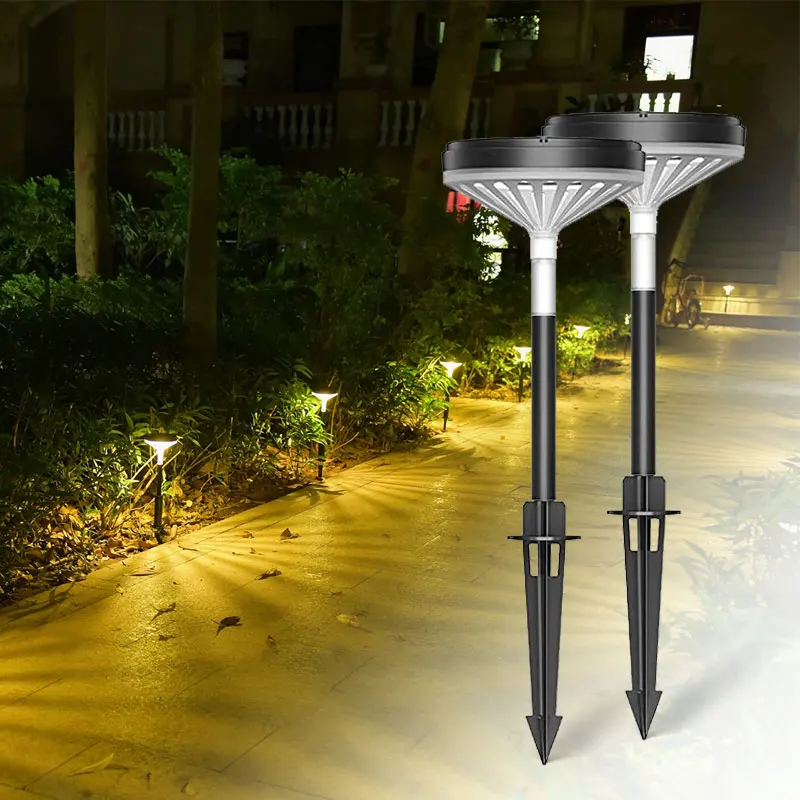 

Ennoplus солнечные светильники для дорожек, уличное украшение, водонепроницаемый регулируемый настенный светильник для патио, дорожек, двора, сада, подъездной дорожки, бассейна