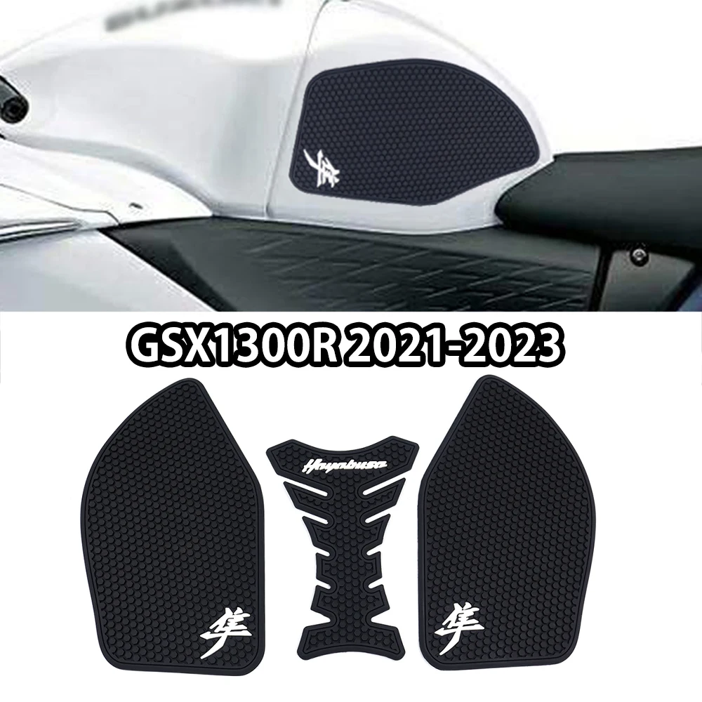 

For Hayabusa GSXR1300 GSX1300R 2021-2023 Side Decals Motorcycle Anti Slip Tank Pad Stickers GSX 1300R Accessories