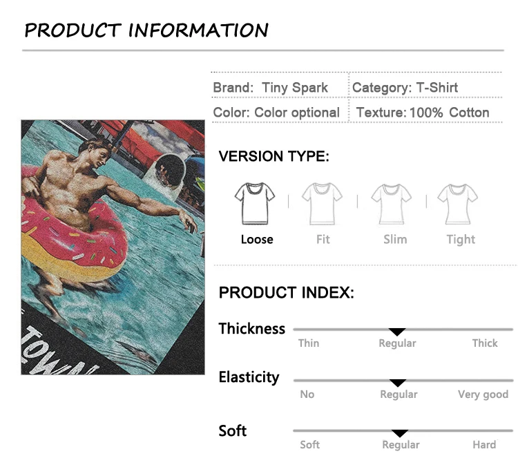 Donut Float Poolside Graphic T-Shirt Sb0edda754a764c9d9062a65d97eeefbeC