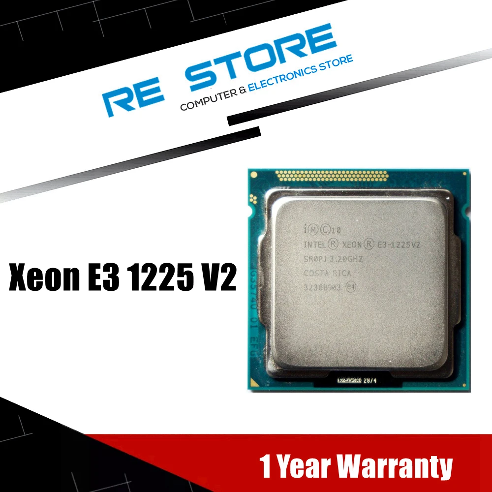 Intel Xeon E3 1225 V2 Quad Core Cpu Processor 3.2ghz Lga 1155 8mb E3 ...