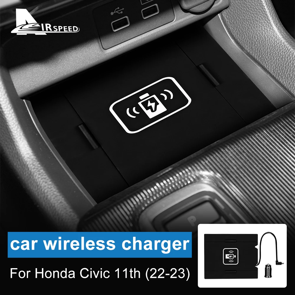 Car Wireless Charger for Honda Civic 11th Gen 2022 2023 Mobile