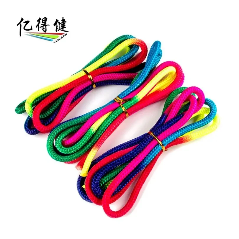Vibrant Rainbow Gymnastics & Fitness Jump Rope for Enhanced Training and Competition