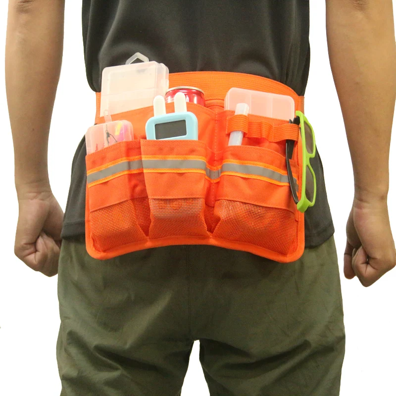 

Поясная Сумка для официанта, многофункциональная уличная сумка с карманами для официантов, для очистки столовых приборов, KTV