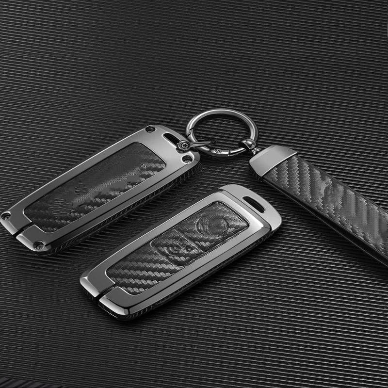 Key Case Cover Key Case Remote Control Case Cover Remote Key Fob Case Yamaha TMAX 560 TMAX530 motorcycle High-quality Metal Key Shell Buckle