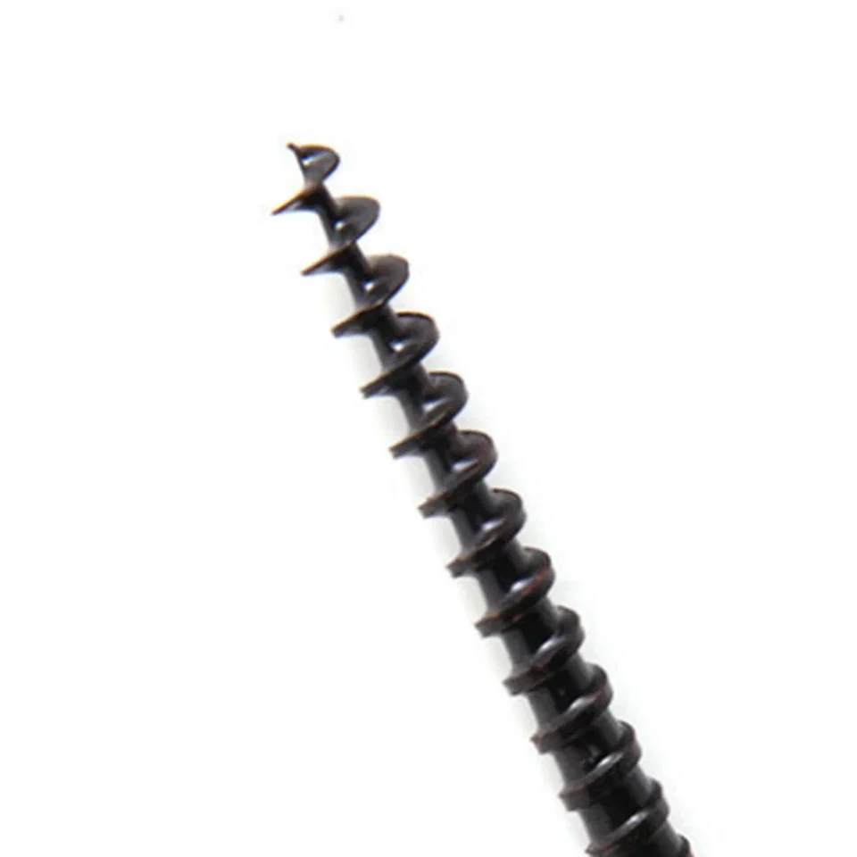 Trivella WERHE® Profi in acciaio massiccio, trivella da terra per trapano 150 mm a doppio albero estremamente robusto con adattatore m14 - trivella per pali trivella per pozzi punta precisa