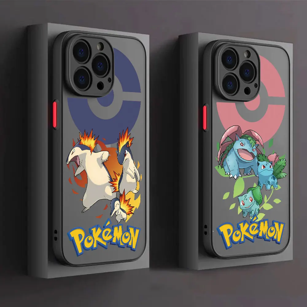 Pokemon Blastoise Charizards Custodia Per Telefono Per Apple Iphone 14 Pro 11 X Se 2022 6 15 Promax 13 12 Mini 8 Xr 11 7 Plus Fundas Cover