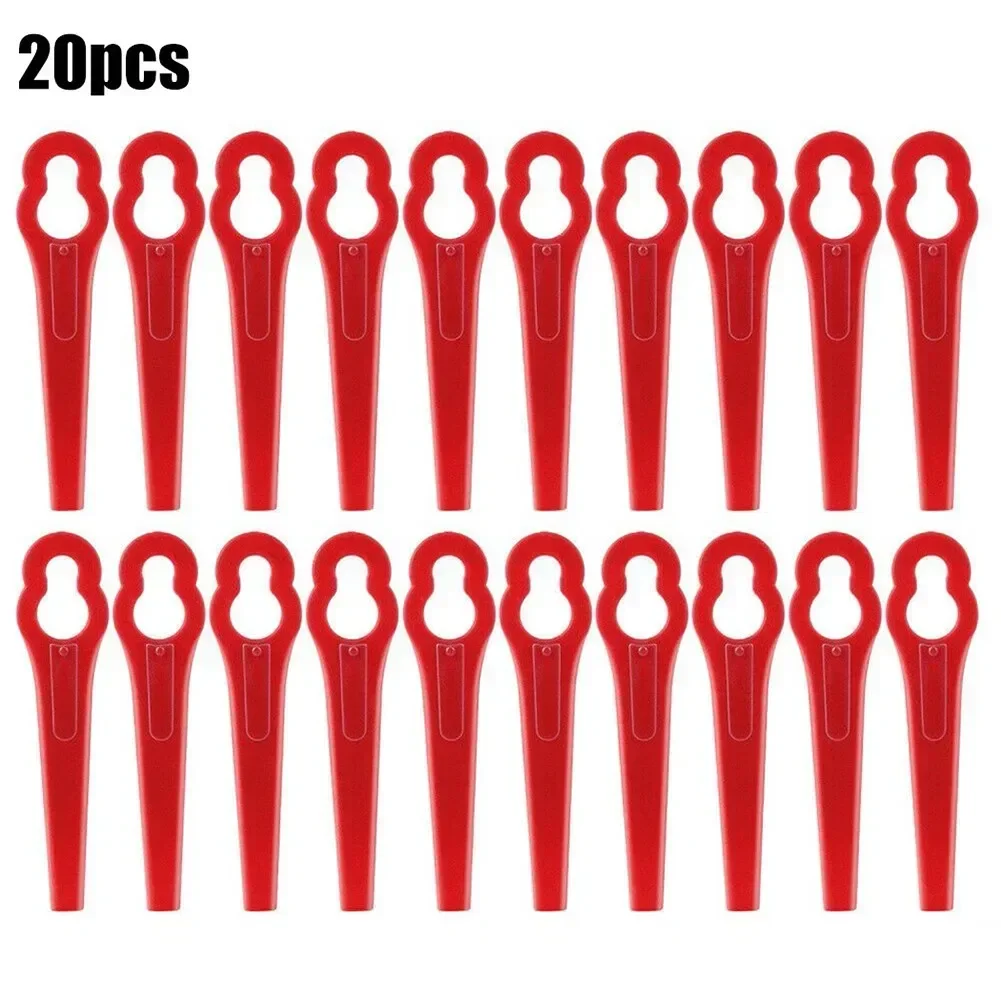 Strimmer Replacement Blades Lawn mower blades For Einhell Cordless Grass Trimmer GE-CT 18 Garden Power Tool Accessorie 20PCS