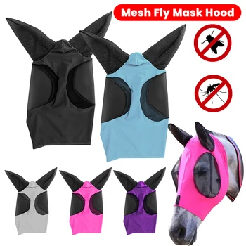 Breathable Horse Fly Mask Hood 1