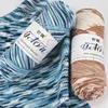 100g/ball Gradient Colored Cotton Yarn Soft Knitted Warm Scarf Sweater DIY Material Crochet Yarn 5-strand Medium Thick Yarn 5